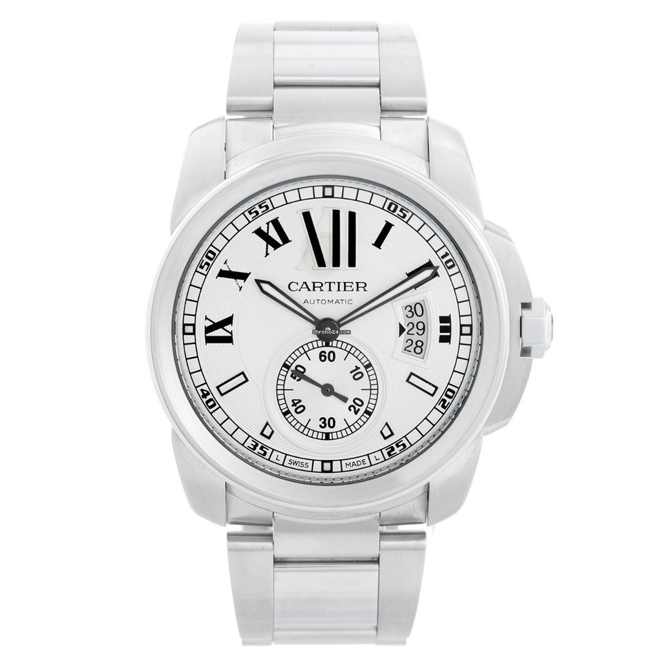 Cartier Calibre de Cartier Mens watch Unisex Automatic Steel W7100015 3389