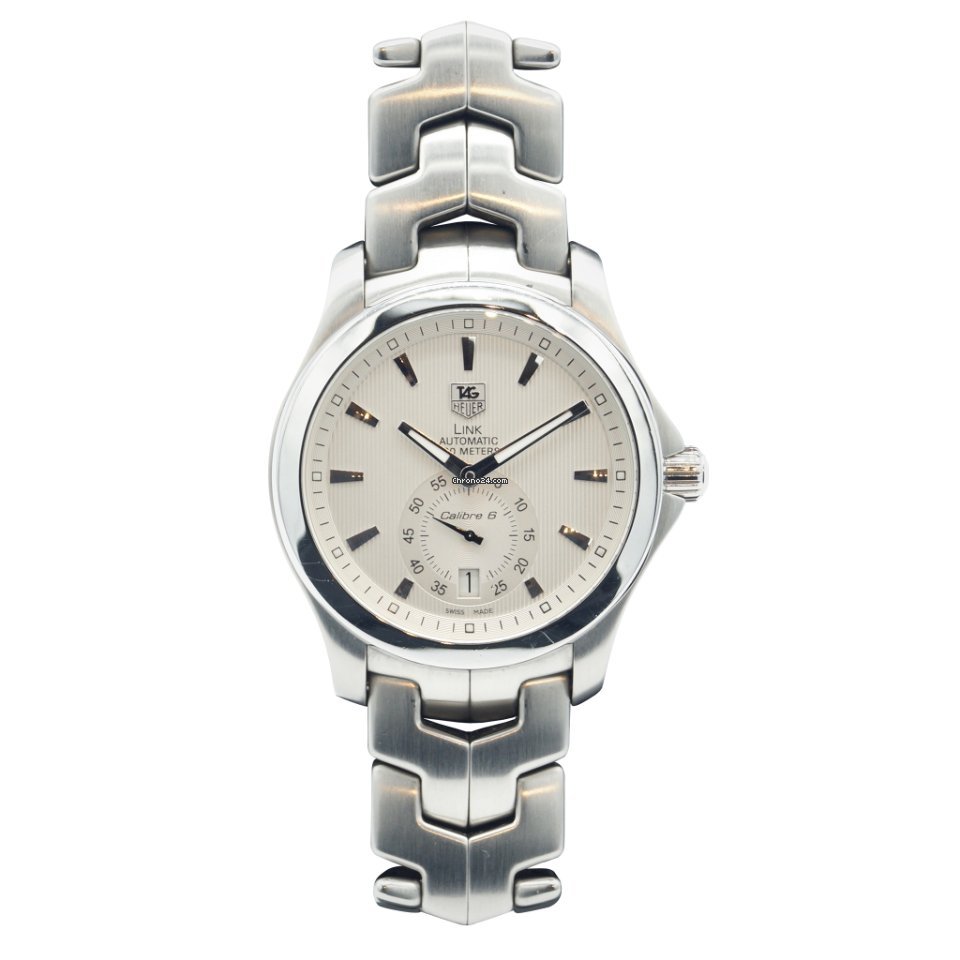 TAG Heuer Link Calibre 6 Mens watch Unisex Automatic Steel WJF211B.BA0570