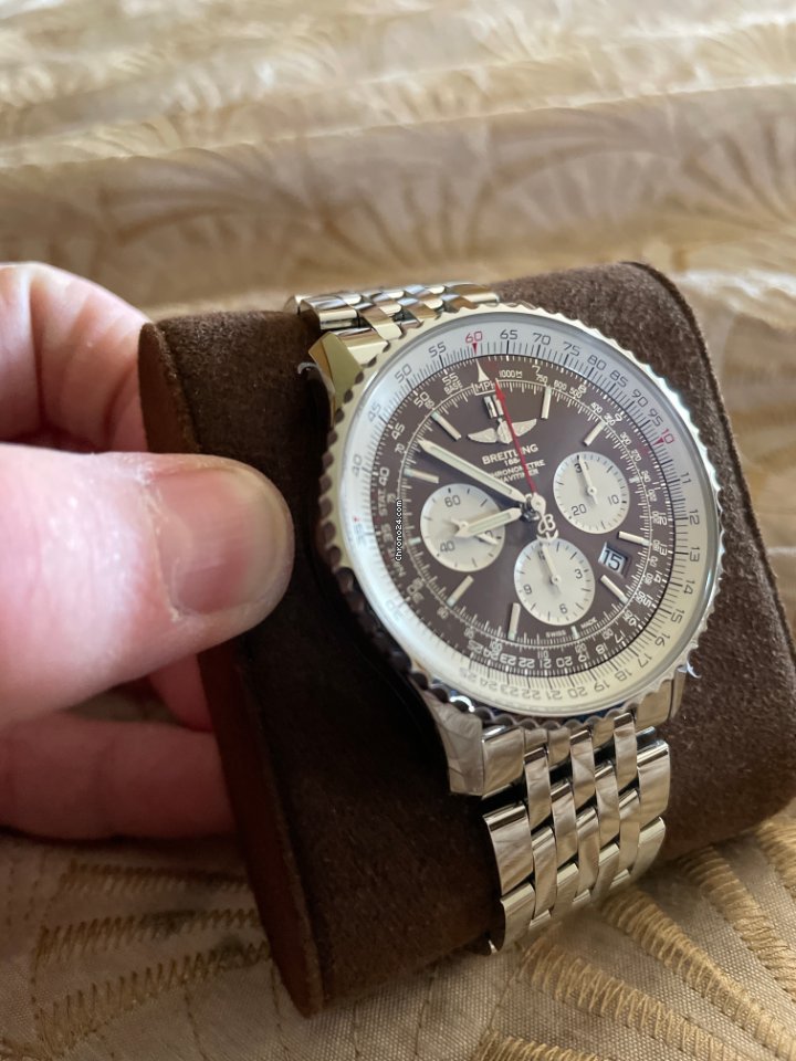 Breitling Navitimer Rattrapante Mens watch Unisex Automatic Steel AB031021 Q615