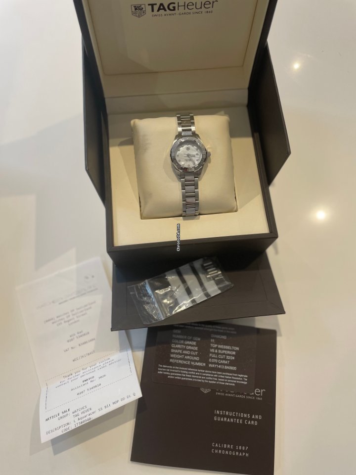 TAG Heuer Aquaracer Lady Quartz Steel WAF141G