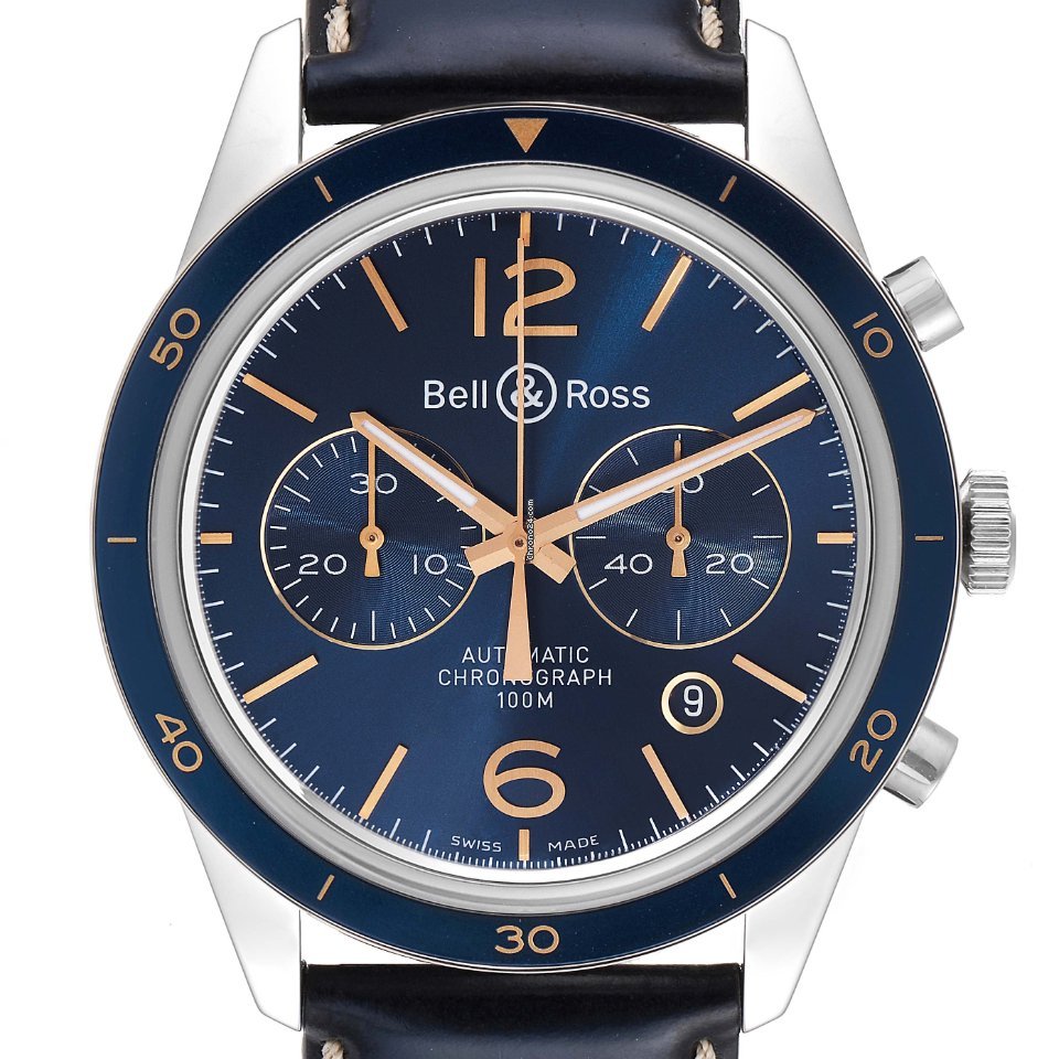 Bell & Ross Vintage Mens watch Unisex Automatic Steel BR12694