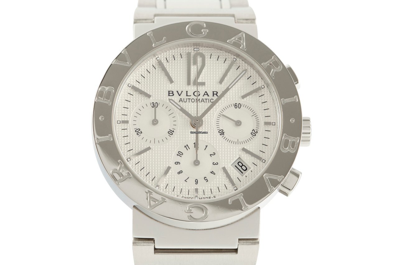 Bulgari Bulgari Mens watch Unisex Automatic Steel BB 38 SS CH