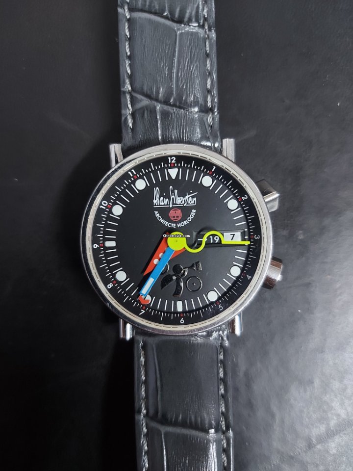 Alain Silberstein Mens watch Unisex Automatic Steel LJP5900