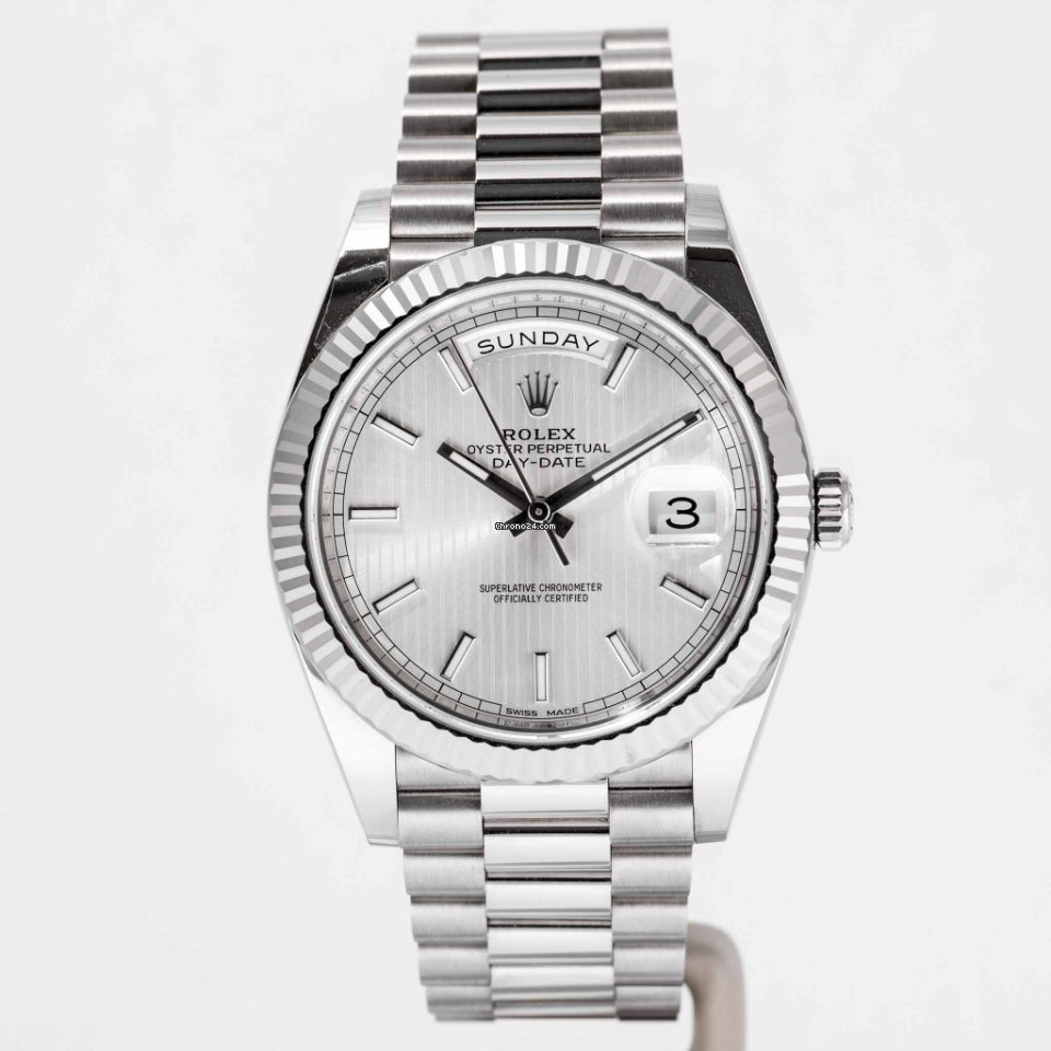 Rolex Day-Date 40 Mens watch Unisex White gold Automatic 228239-0002