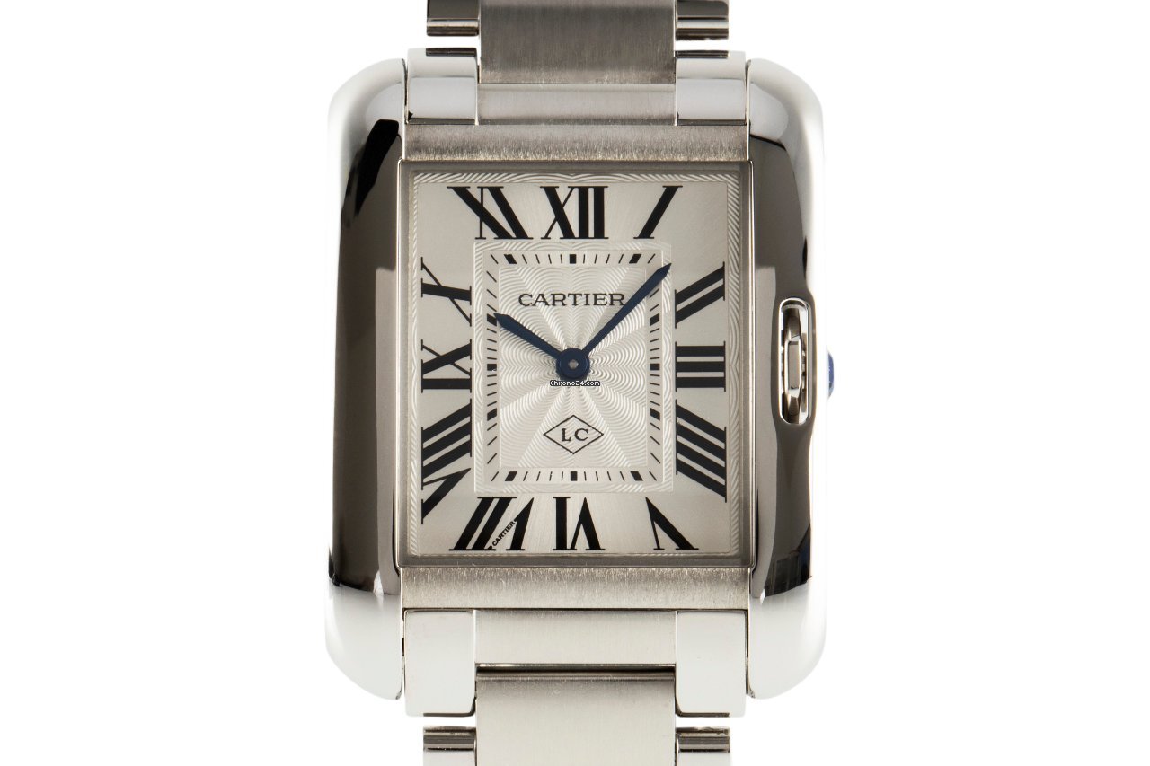 Cartier Tank Anglaise Womens watch Quartz Steel W5310044