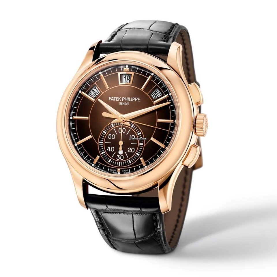 Patek Philippe Annual Calendar Chronograph Mens watch Unisex Automatic Rose gold 5905R
