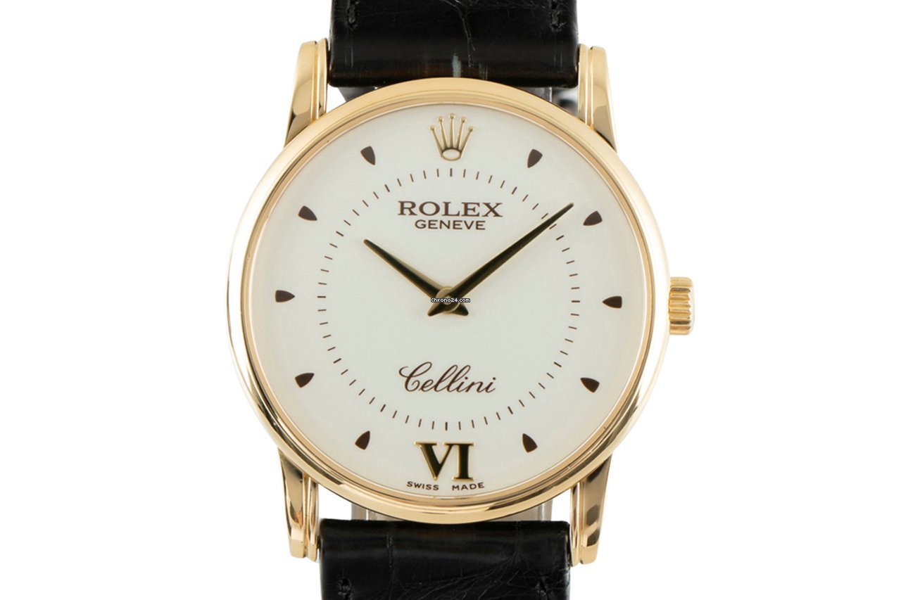 Rolex Cellini Mens watch Unisex Yellow gold Manual winding 5116