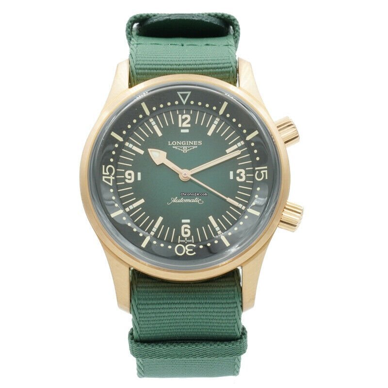 Longines Legend Diver Mens watch Unisex Automatic Bronze L3.774.1.50.2