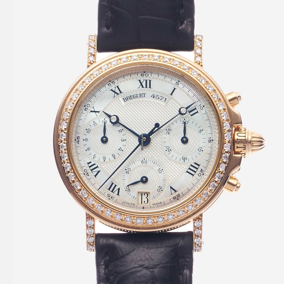 Breguet Marine Womens watch Automatic Yellow gold 4461BA 52 179DD