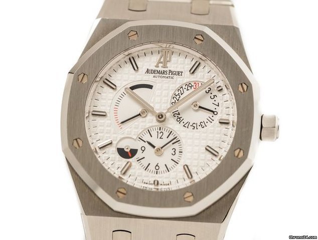 Audemars Piguet Royal Oak Dual Time Mens watch Unisex Automatic Steel 47500