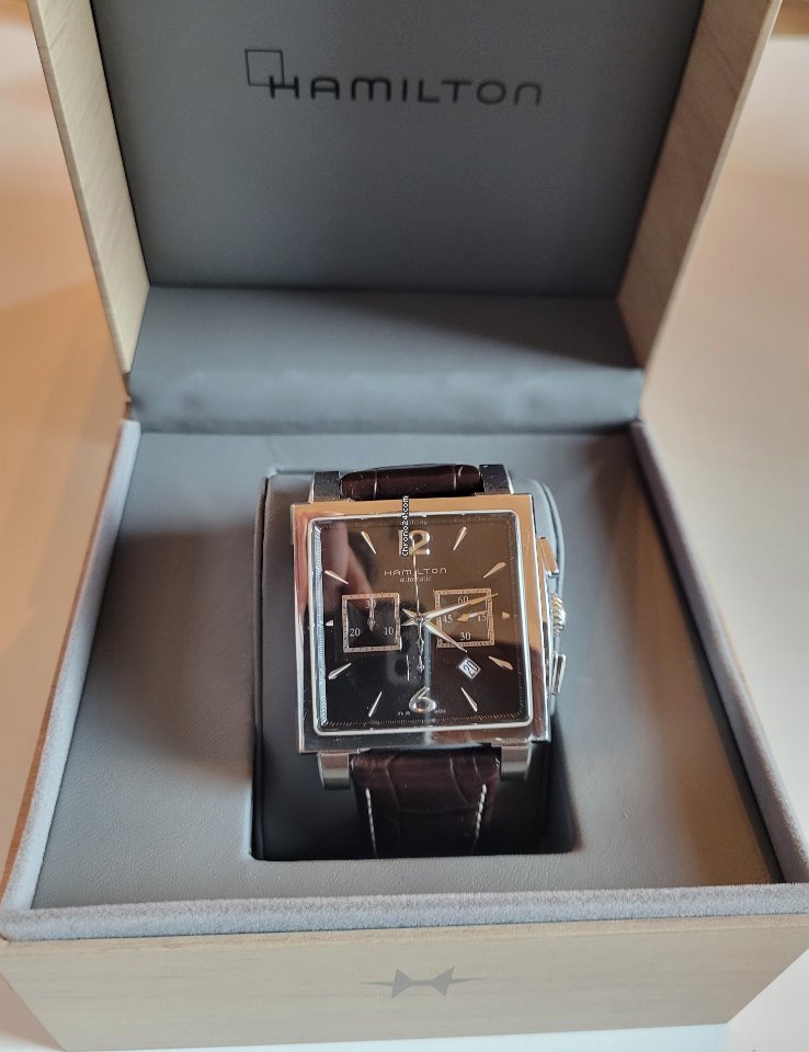 Hamilton Jazzmaster Auto Chrono Mens watch Unisex Automatic Steel H32666535