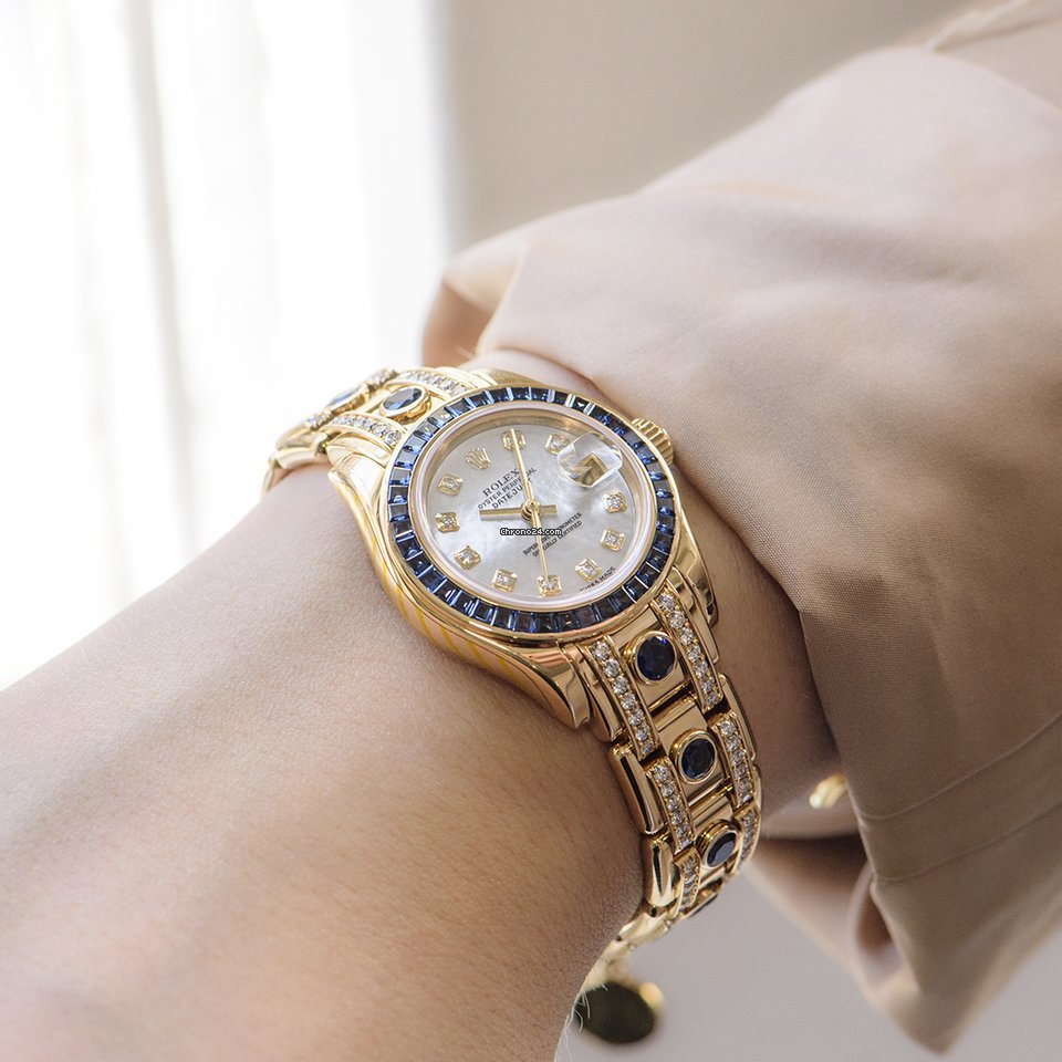 Rolex Pearlmaster Womens watch Yellow gold Automatic 80308