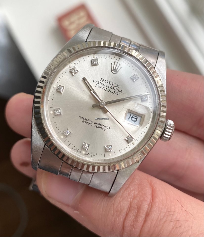 Rolex Datejust 36 Mens watch Unisex Steel Automatic Datejust 16014