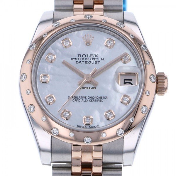 Rolex Datejust 31 Gold Steel Automatic 178341NG