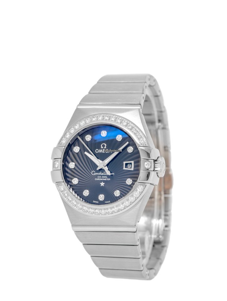 Omega Constellation Ladies Womens watch Automatic White gold 123.55.31.20.51.001