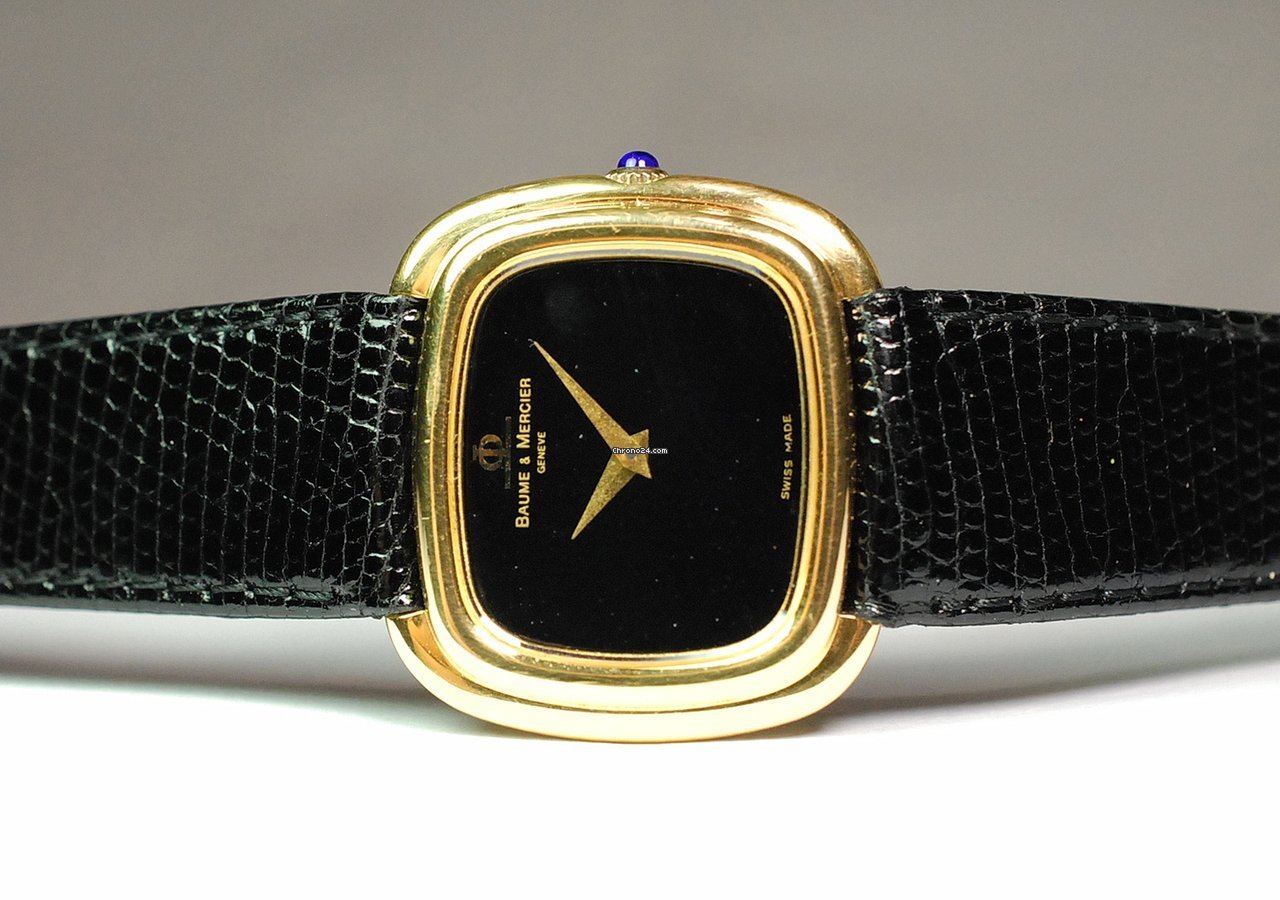 Baume & Mercier Mens watch Unisex Manual winding Yellow gold 37091