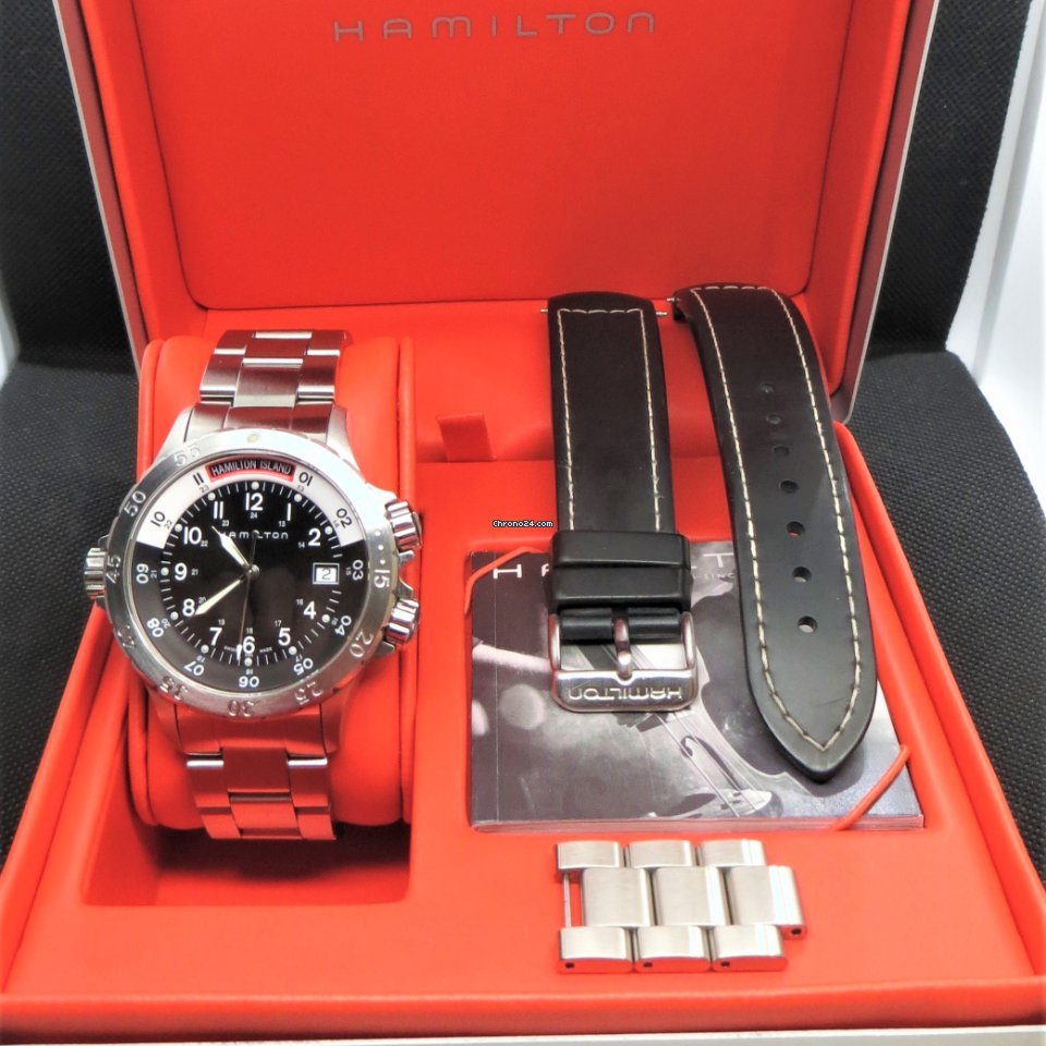 Hamilton Khaki Navy Sub Mens watch Unisex Quartz Steel H74511333