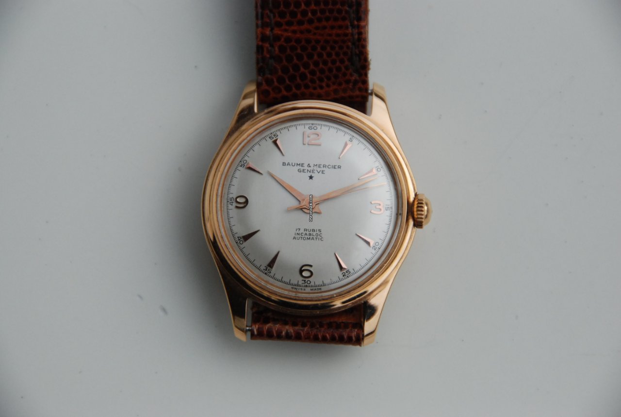 Baume & Mercier Mens watch Unisex Automatic Rose gold 3109