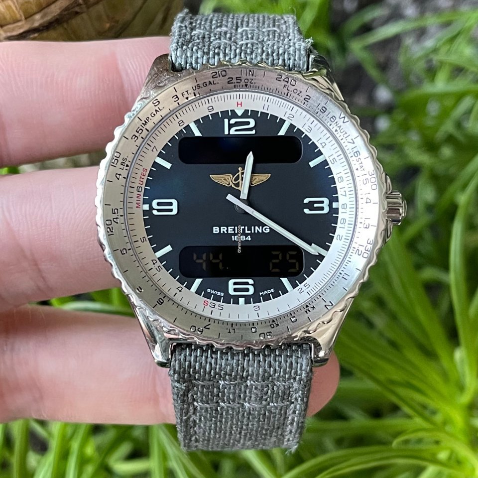 Breitling Chronospace Mens watch Unisex Quartz Steel A56012.1
