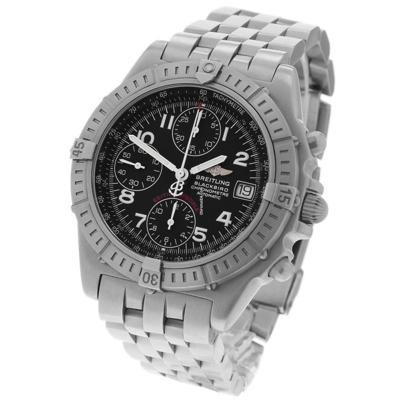 Breitling Blackbird Mens watch Unisex Steel A13353