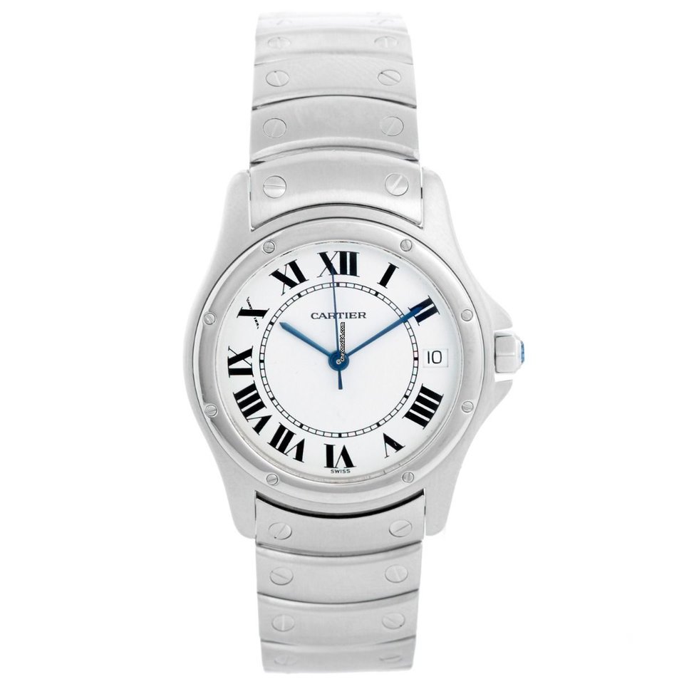 Cartier Cougar Mens watch Unisex Steel 987904 1920