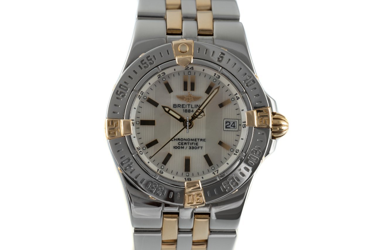 Breitling Starliner Womens watch Quartz Gold Steel B71340