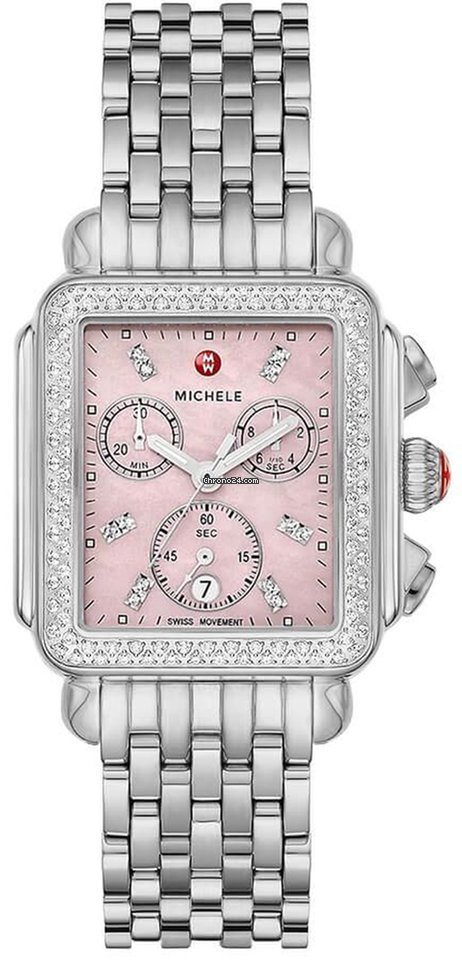 Michele Deco Womens watch Quartz Steel MWW06A000784