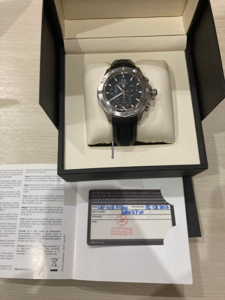 TAG Heuer Aquaracer 300M Mens watch Unisex Manual winding CAF101E.FT8011