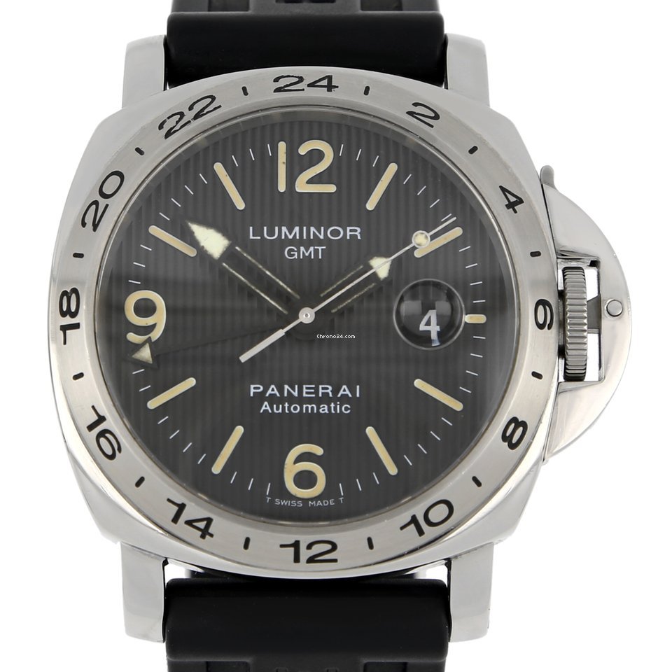 Panerai Luminor GMT Automatic Mens watch Unisex Automatic Steel PAM 00023