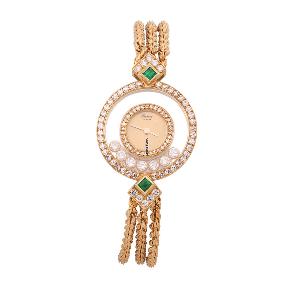 Chopard Happy Diamonds Womens watch Quartz Yellow gold 4066