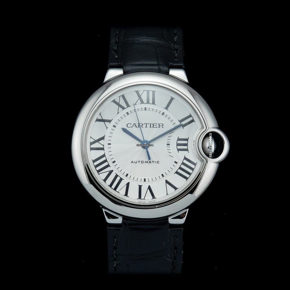 Cartier Ballon Bleu 36mm Mens watch Unisex Automatic Steel W69017Z4
