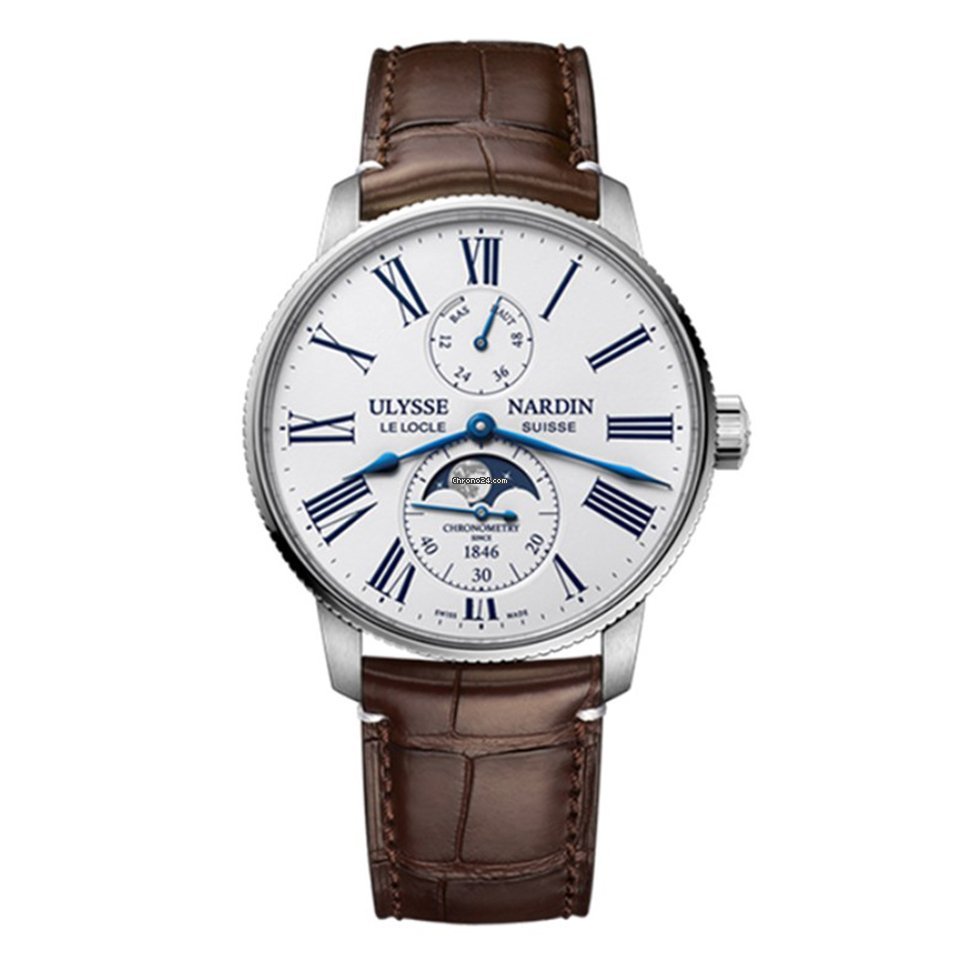 Ulysse Nardin Marine Torpilleur Mens watch Unisex Automatic Steel 1193-310LE-0A-175 1A
