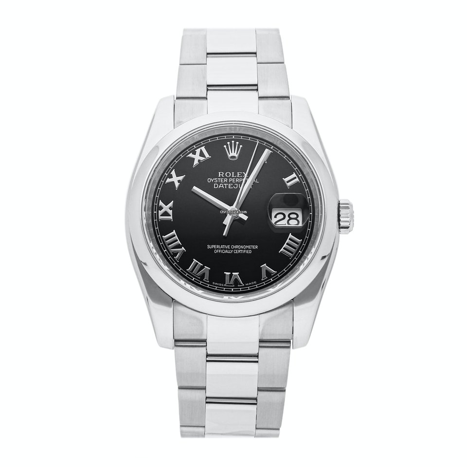 Rolex Datejust 36 Mens watch Unisex Steel Automatic 116200-0061