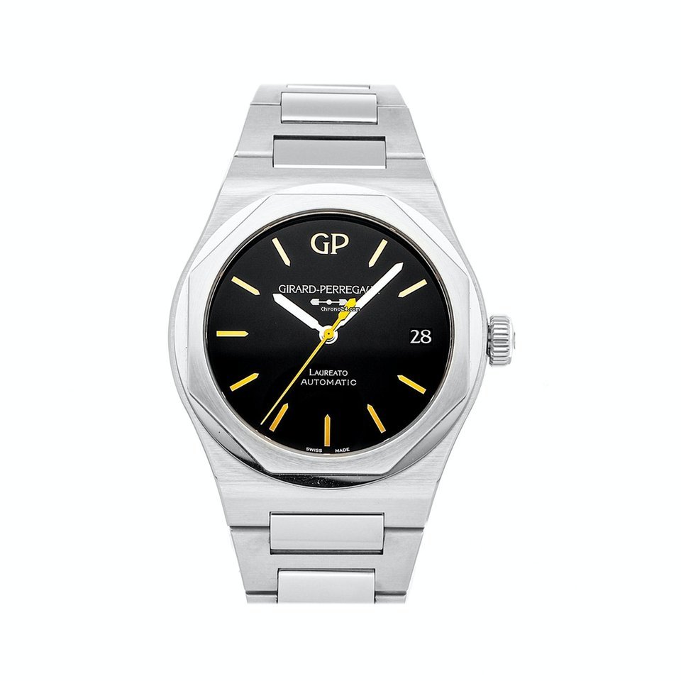 Girard Perregaux Laureato Mens watch Unisex Automatic Steel 81010-11-635-11A
