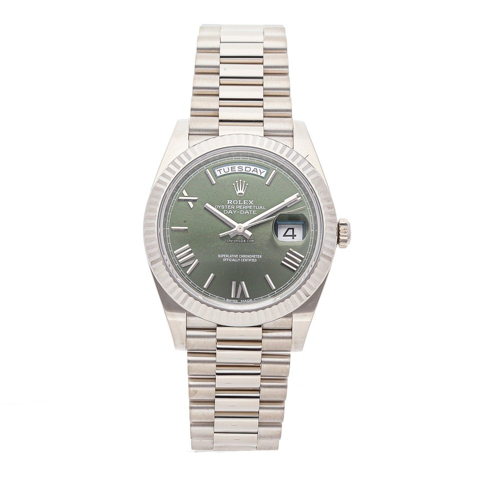 Rolex Day-Date 40 Mens watch Unisex White gold Automatic 228239-0033
