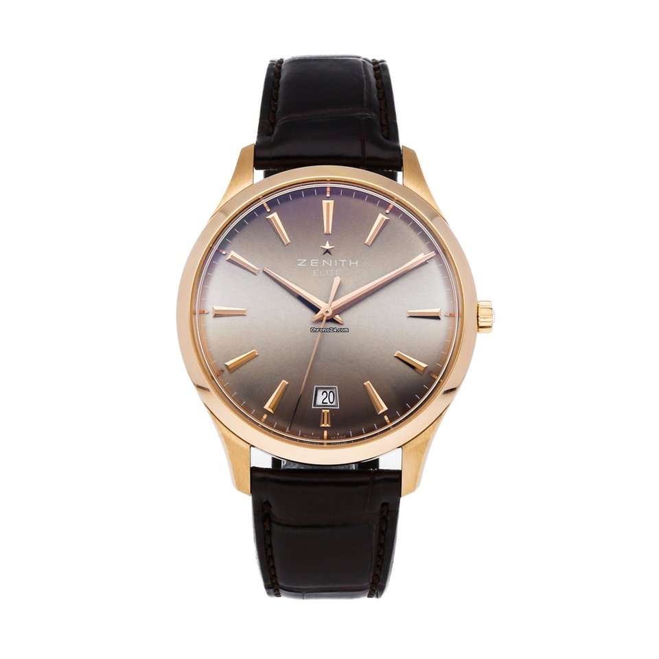 Zenith Captain Central Second Mens watch Unisex Automatic Rose gold 18.2020.670 22.C498