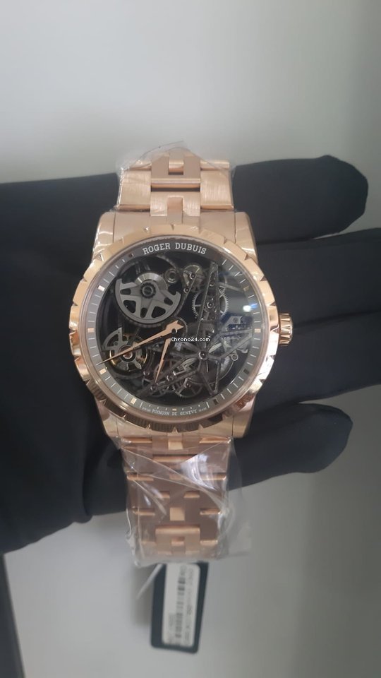 Roger Dubuis Excalibur Mens watch Unisex Automatic Rose gold RDDBEX0788