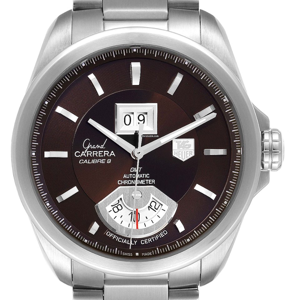 TAG Heuer Grand Carrera Mens watch Unisex Automatic Steel WAV5113.BA0901