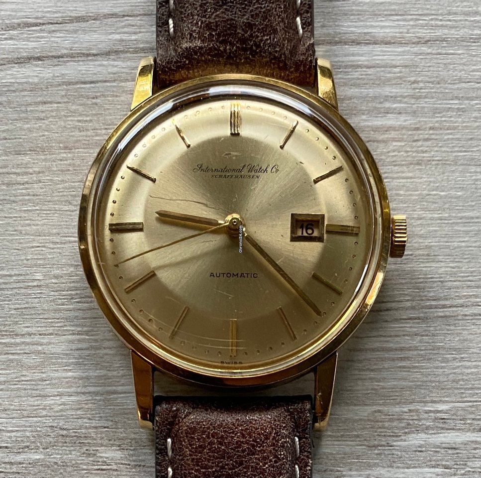 IWC Ingenieur Automatic Mens watch Unisex Automatic Yellow gold Ref 1529954