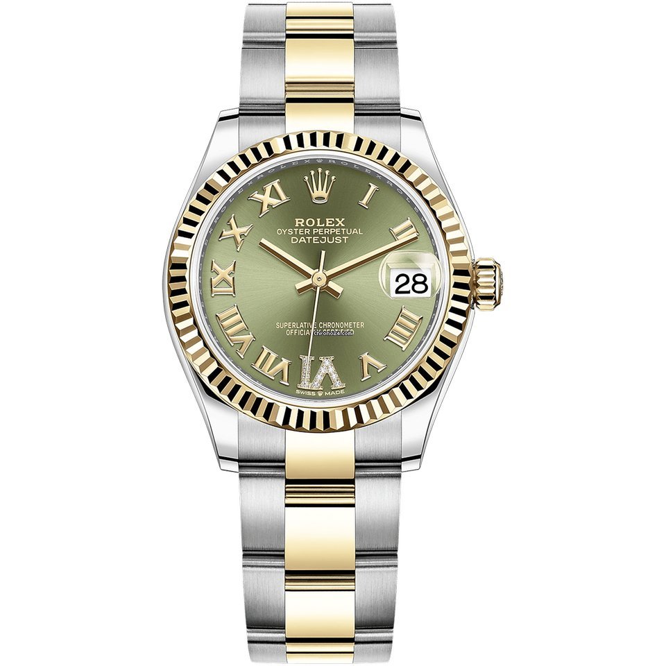 Rolex Datejust 31 Womens watch Gold Steel Automatic 278273-0015