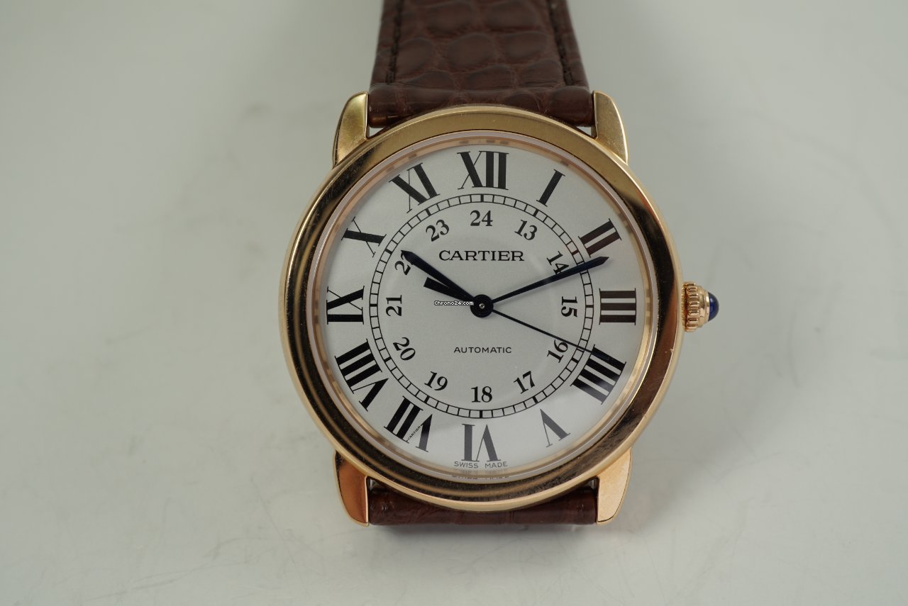 Cartier Ronde Solo de Cartier Mens watch Unisex Automatic Rose gold W2RN0008