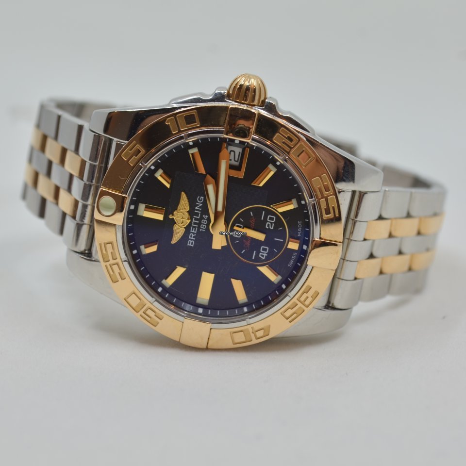 Breitling Galactic 36 Mens watch Unisex Automatic Gold Steel C3733012.BA54.376C