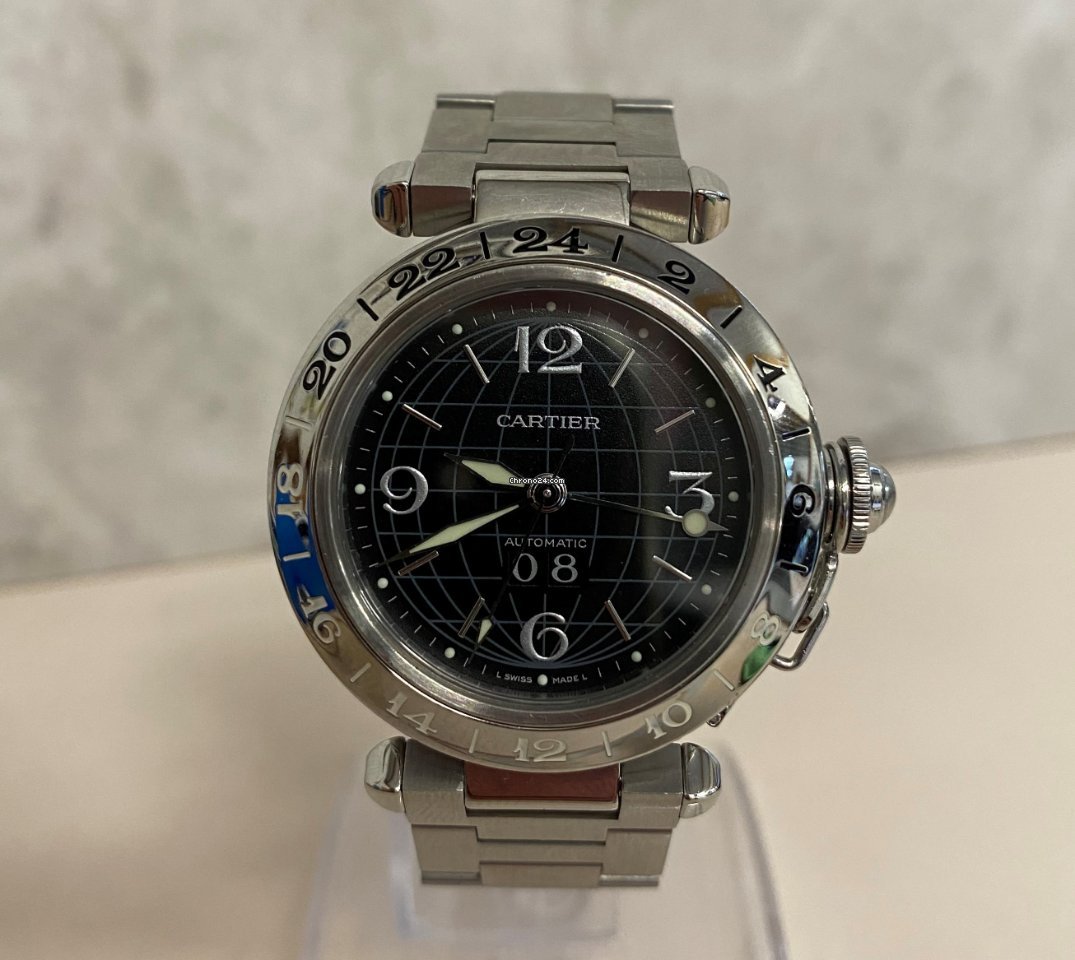 Cartier Pasha Mens watch Unisex Automatic Steel 2550