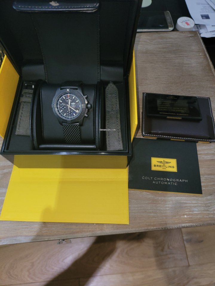 Breitling Colt Chronograph Automatic Mens watch Unisex Automatic Steel M1338810 BF01