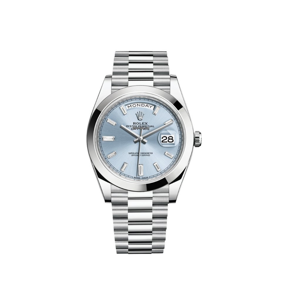 Rolex Day-Date 40 Mens watch Unisex Platinum Automatic 228206