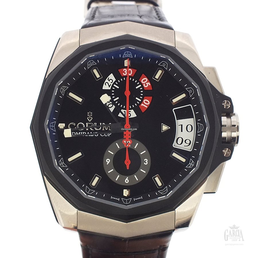 Corum Admirals Cup AC-One Mens watch Unisex Automatic Titanium 040.101.04 0F01 AN10