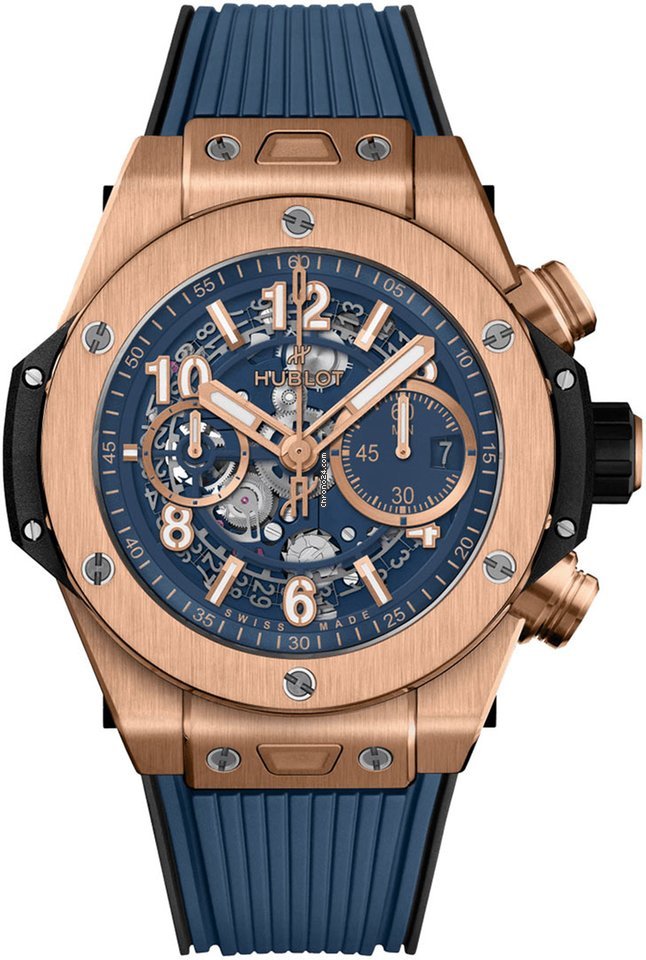 Hublot Mens watch Unisex Automatic Rose gold 421.ox.5180.rx