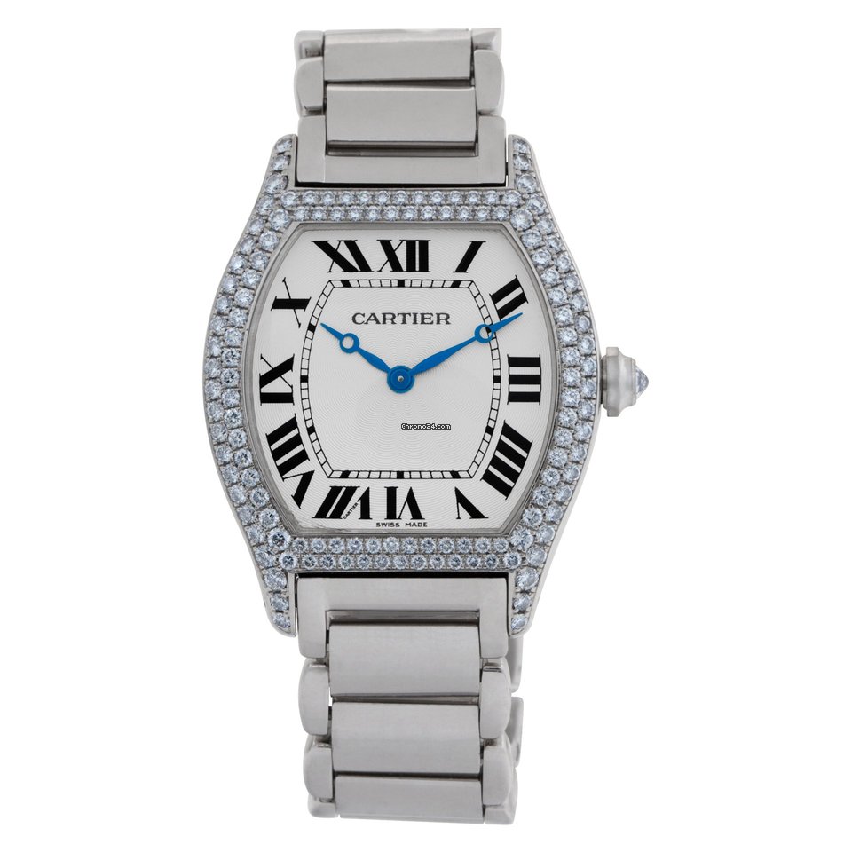 Cartier Tortue Manual winding White gold W518457