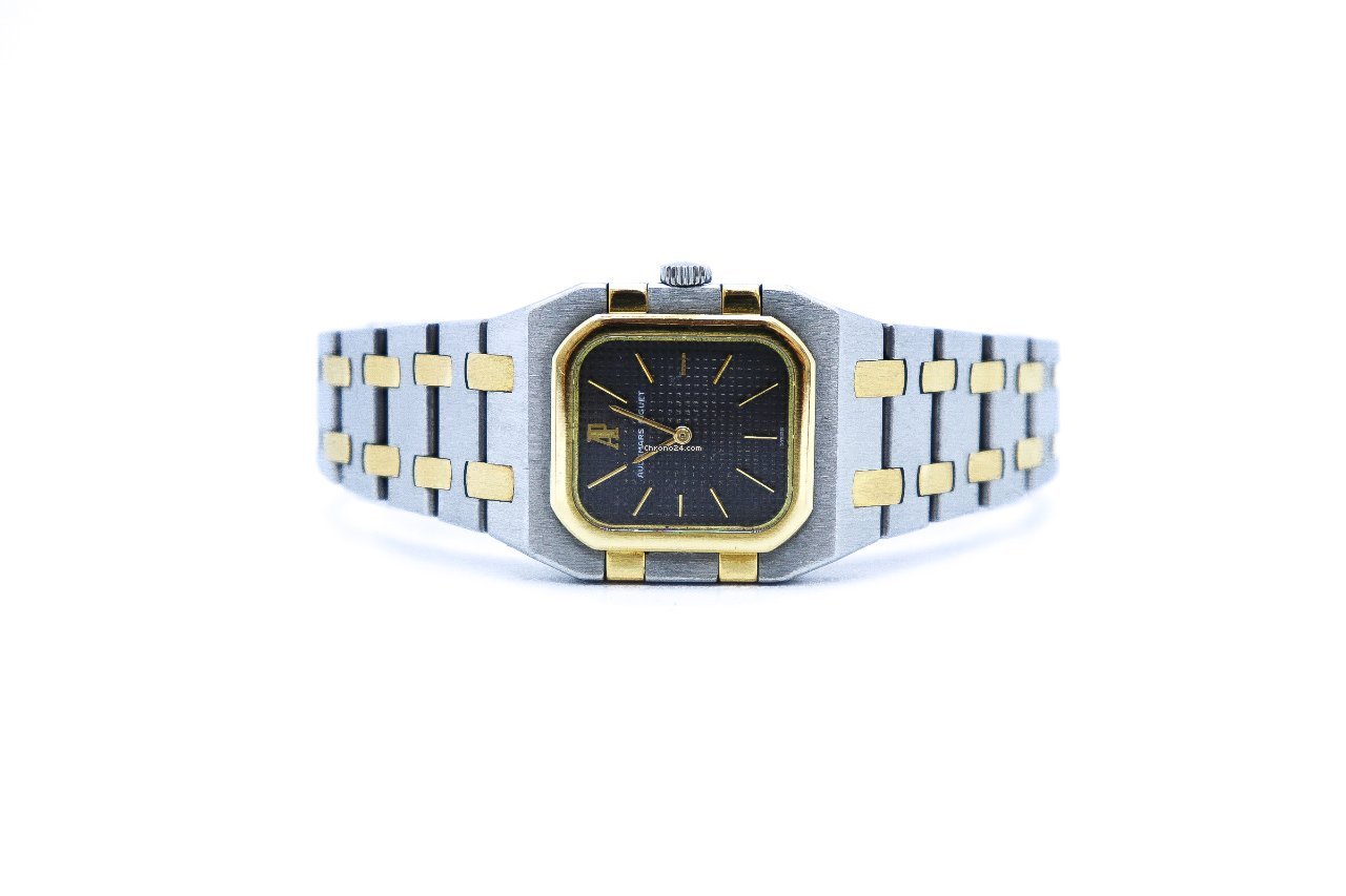 Audemars Piguet Royal Oak Lady Womens watch Quartz Gold Steel 6010