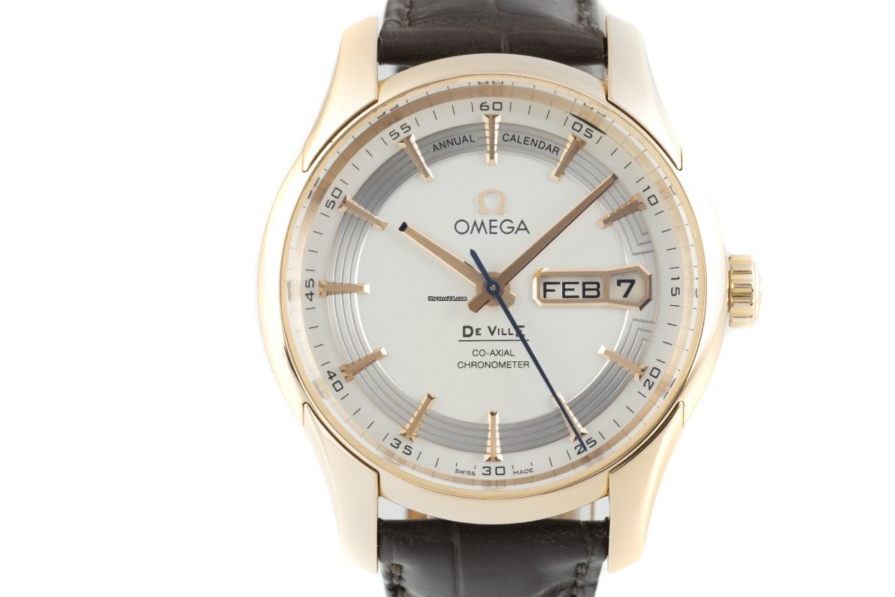 Omega De Ville Hour Vision Mens watch Unisex Automatic Red gold 431.63.41.22.02.001